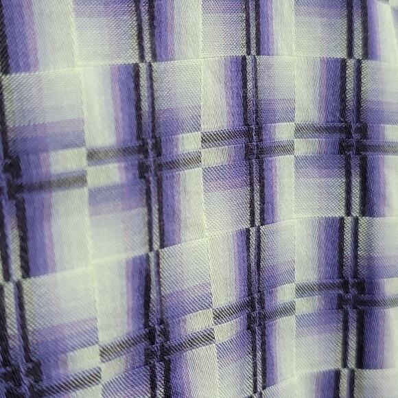 Bugatchi Shirt Purple Pattern Button Down Shirt XL 572 - Picture 7 of 14